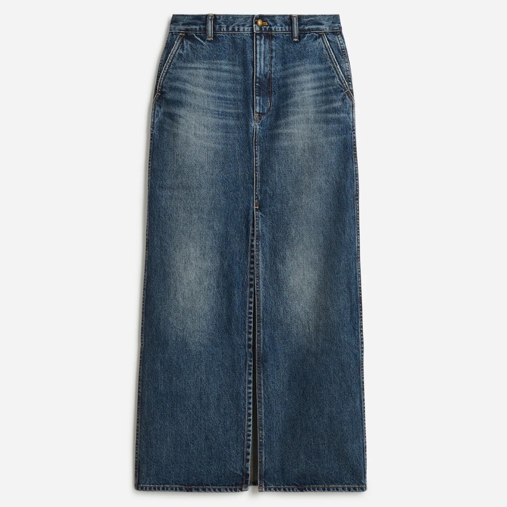 Madewell Alexa Chung collection Denim Midi Skirt (brand new with tags)